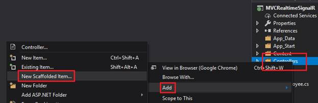Transform An Existing MVC App To A Real-Time App Using SignalR